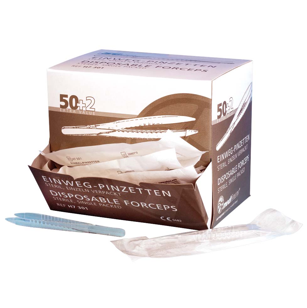 Einmal-Pinzetten anatomisch
