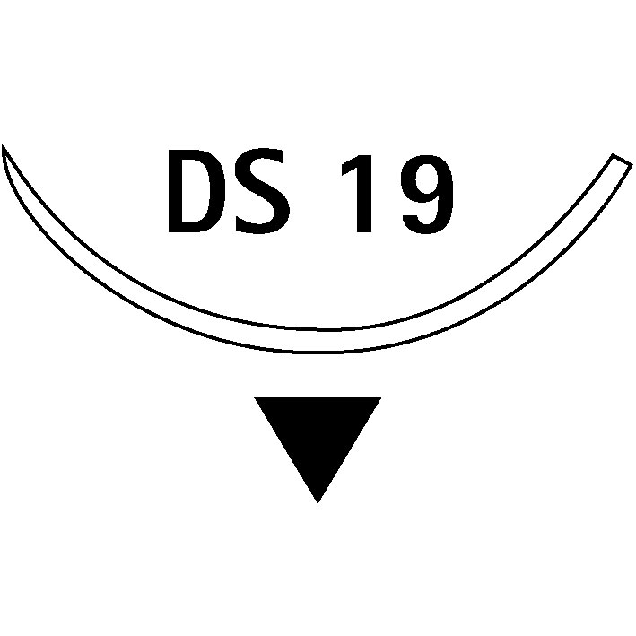 BBraun Dafilon blau, USP 4/0, metric 1.5, Fadenlänge 45 cm, DS 16 BBraun Dafilon blau, USP 4/0, metric 1.5, Fadenlänge 45 cm, DS 16