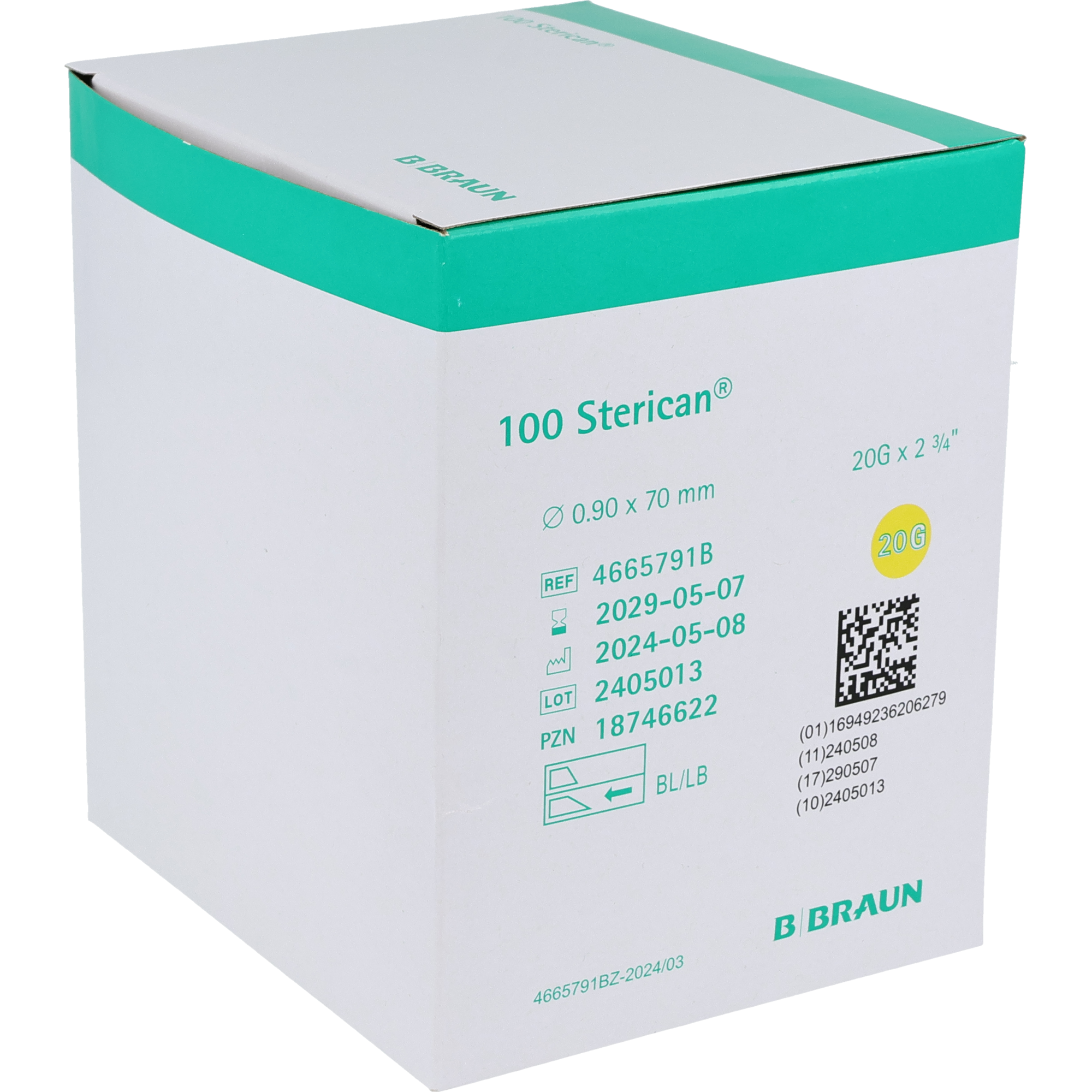 BBraun Sterican Sondergrössen BBraun Sterican Sondergrössen