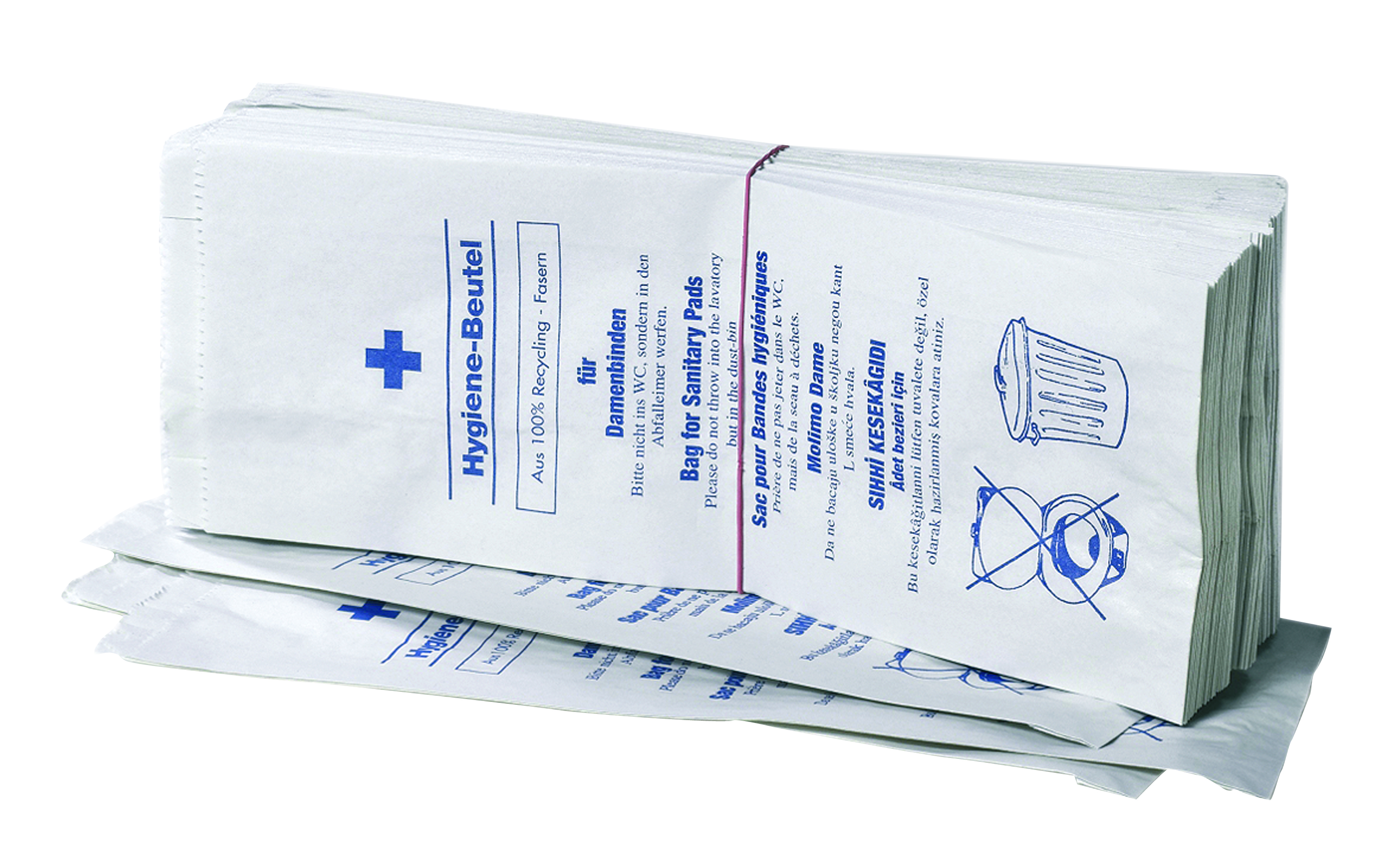 Hygienebeutel, weisslich Hygienebeutel, weisslich