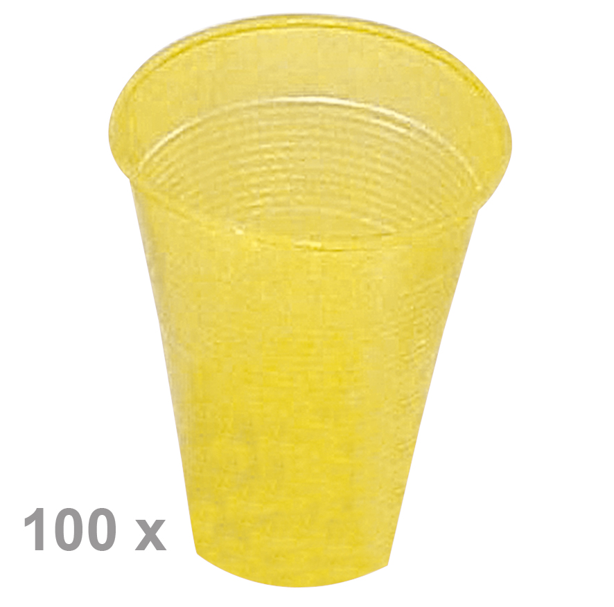 Einmalbecher farbig