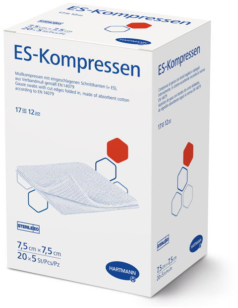 ES Faltkompressen und Longuetten Typ 17 12-fach ES Faltkompressen und Longuetten Typ 17 12-fach