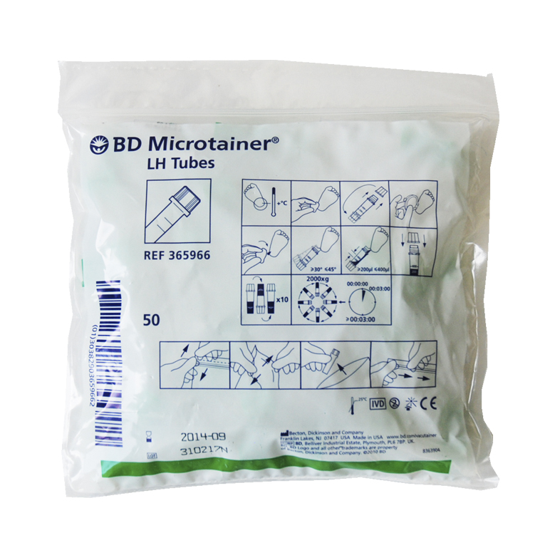BD Microtainer mit Microgard Verschluss BD Microtainer mit Microgard Verschluss