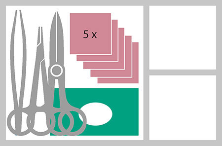 Mediset Set de suture n° 14
