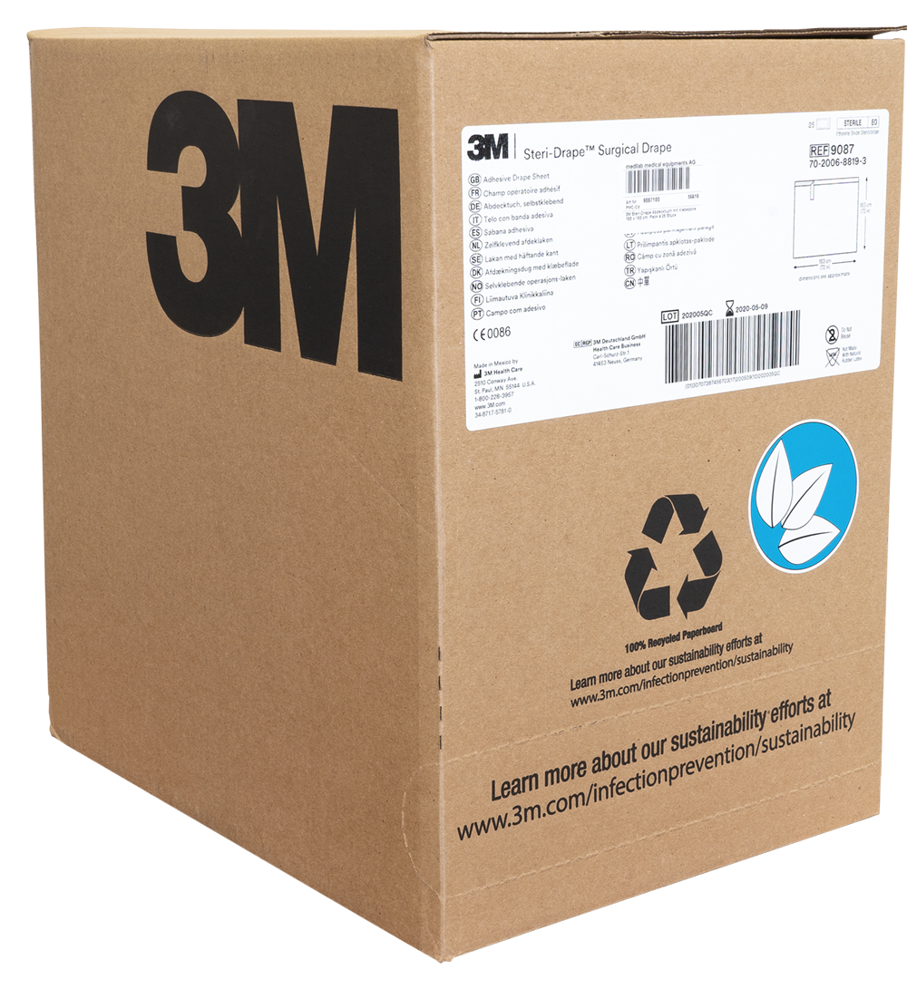 3M Steri-Drape Abdecktuch mit Klebezone
