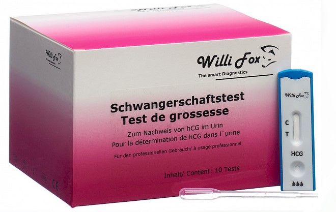 WILLI FOX Schwangerschaftstest WILLI FOX Schwangerschaftstest