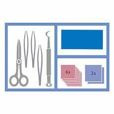Wundversorgungs-Set mit Kürette Wundversorgungs-Set mit Kürette