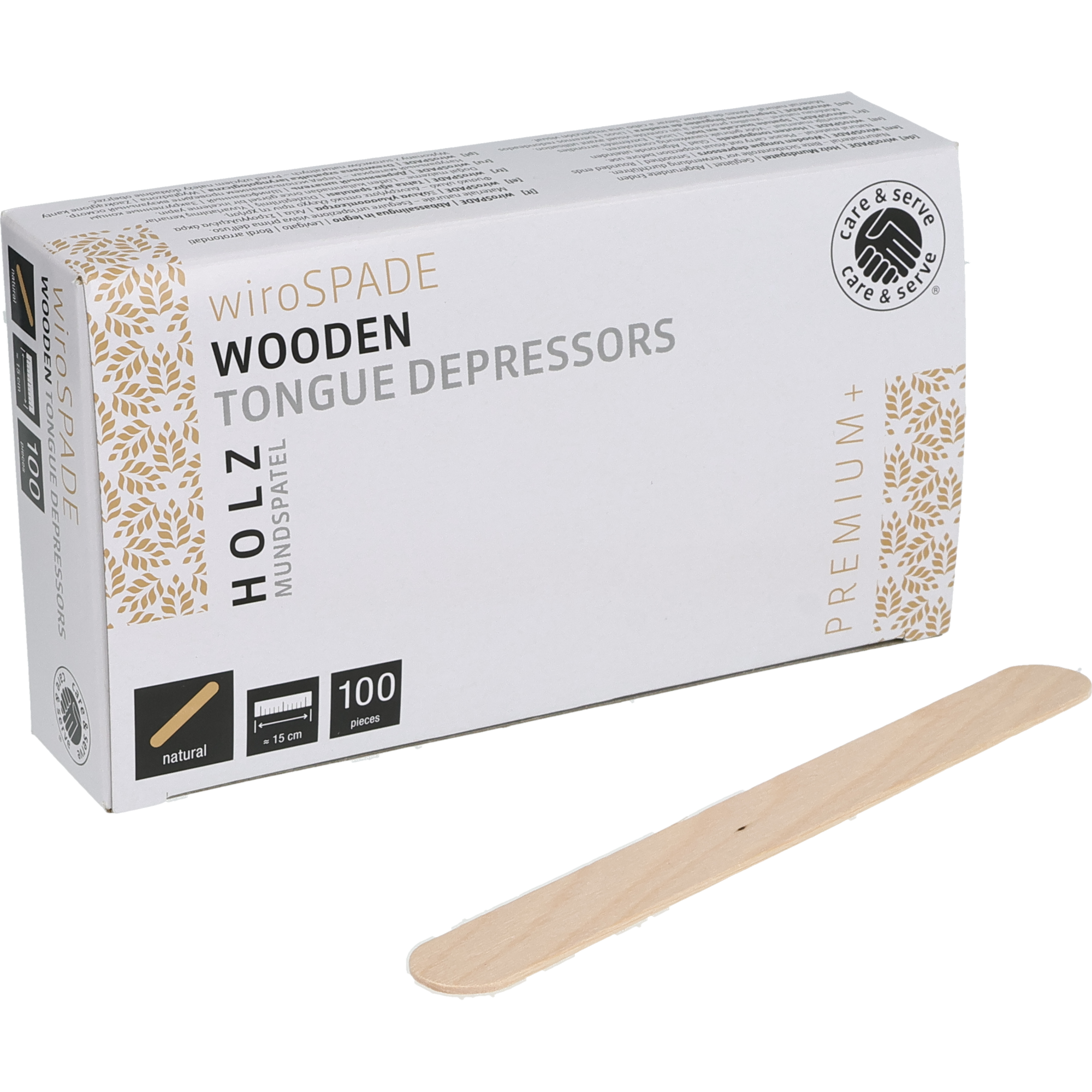 WIROS Holzmundspatel premium + splitterfrei unsteril WIROS Holzmundspatel premium + splitterfrei unsteril