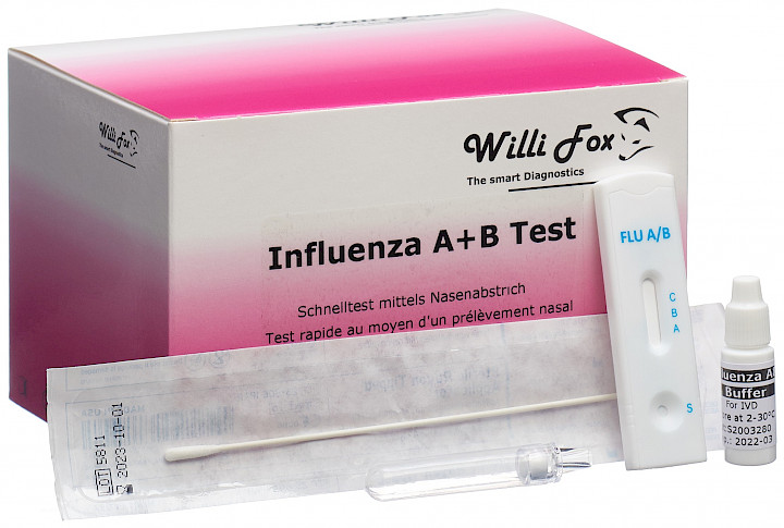WILLI FOX Influenza A+B Test