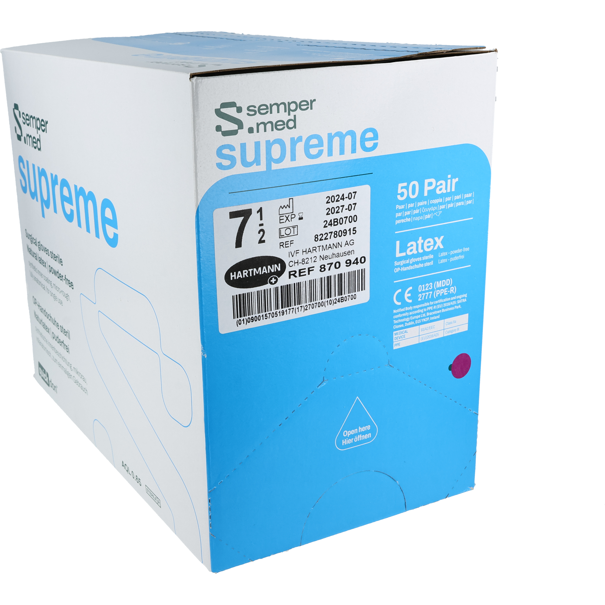 Sempermed supreme Gr. 7.5 Sempermed supreme Gr. 7.5