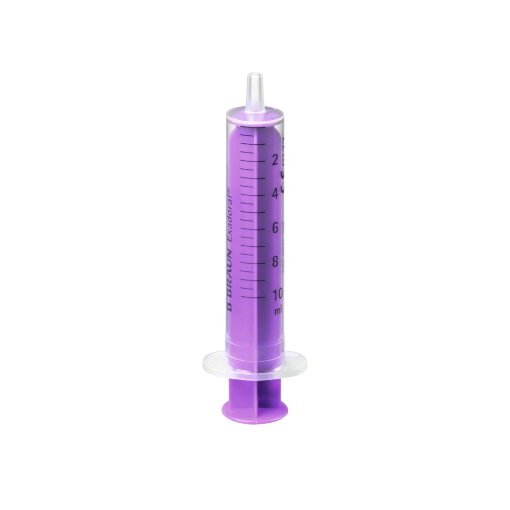 Seringue Exadoral, violet, 10 ml