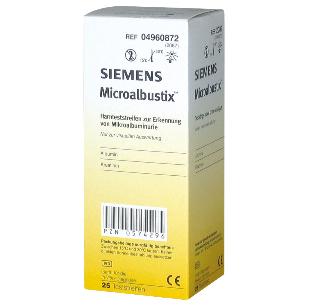 Siemens Microalbustix Visuelle Auswertung Siemens Microalbustix Visuelle Auswertung