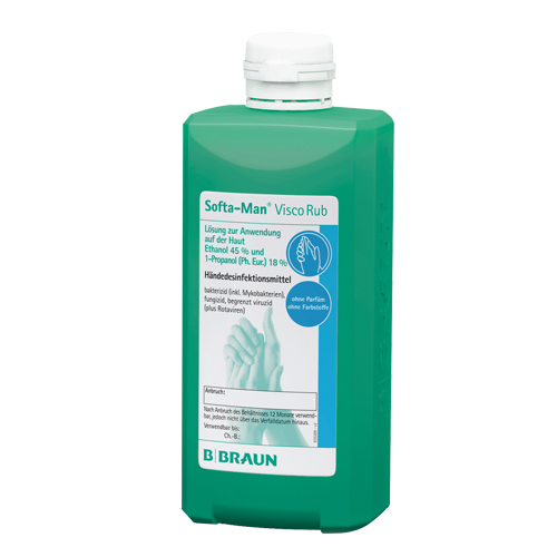 BBraun Softa-Man ViscoRub 500 ml BBraun Softa-Man ViscoRub 500 ml