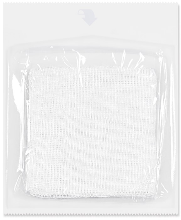 Sterilux ES Compresses pliées et longuettes, type 17, stérile