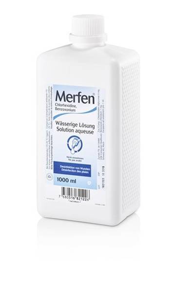 Merfen farblos Wässrigelösung 1000 ml
